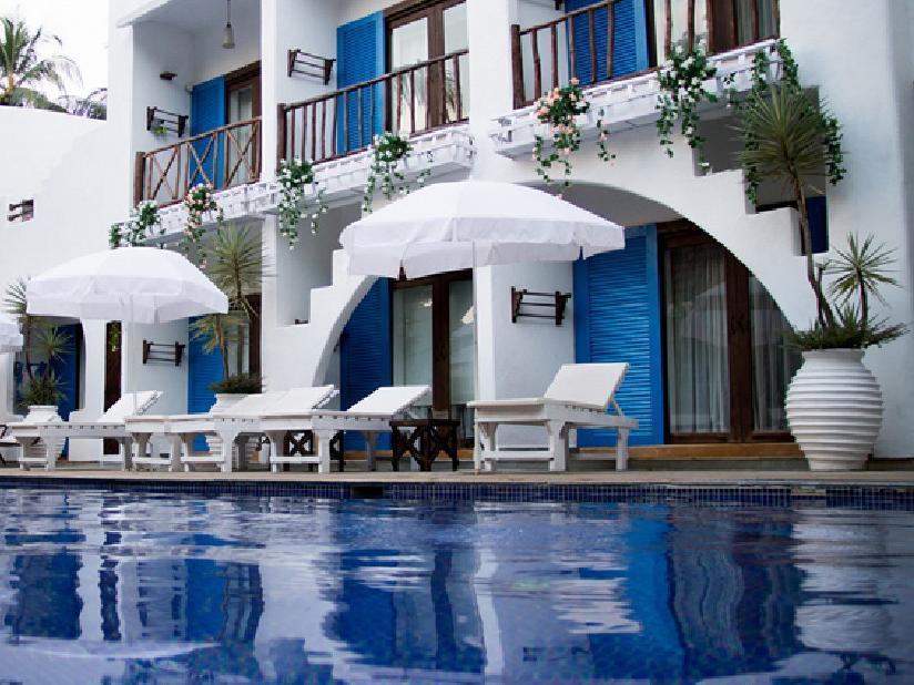 Hotel Mykonos Blu Baga Exteriér fotografie